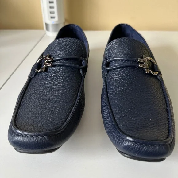 Salvatore Ferragamo Mens Shoes Drivers Loafers 9.5
